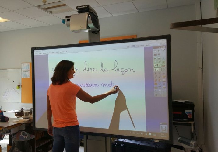 Comment fonctionne un tableau blanc interactif?