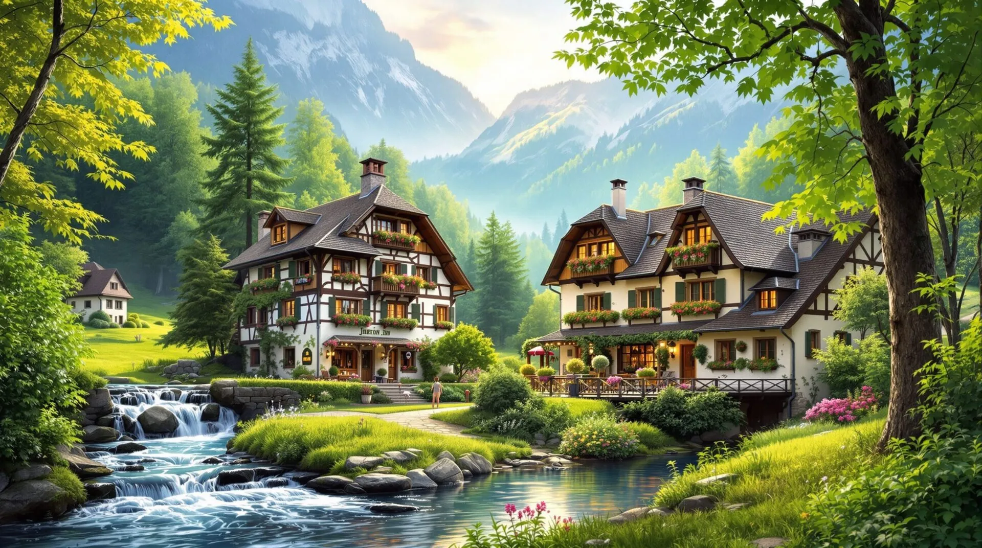 Gîte de groupe Massif du Jura : La Truite d’Or à Lods (Doubs)