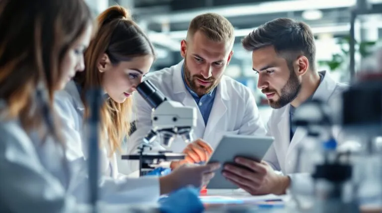 metier dans la science