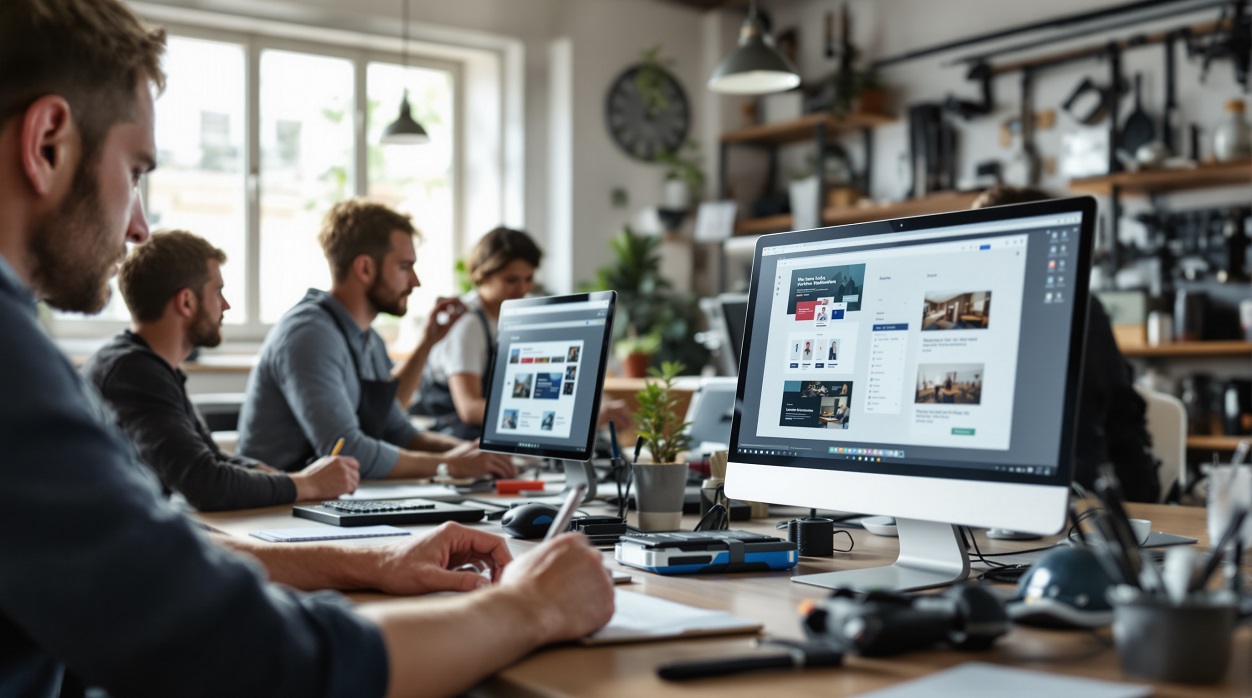 Comment se former à la création de site web en 2025 et digitaliser son activité à Marseille (même pour les artisans comme les serruriers)