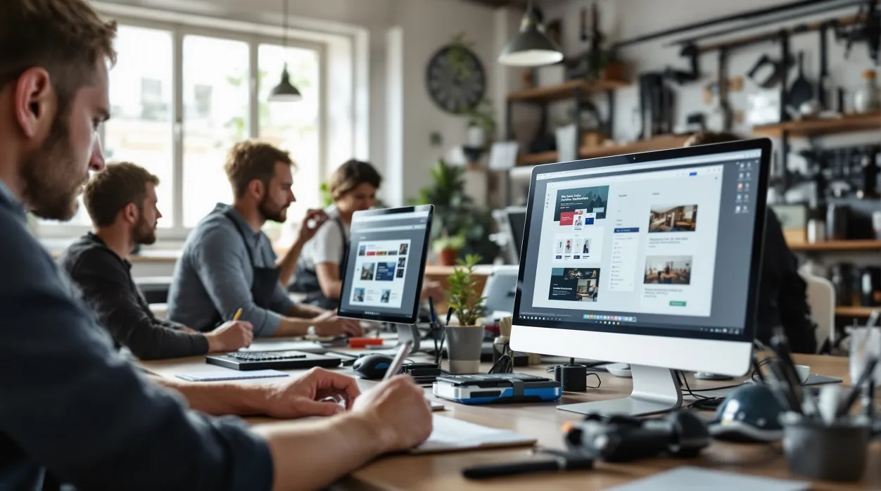 Comment se former à la création de site web en 2025 et digitaliser son activité à Marseille (même pour les artisans comme les serruriers)