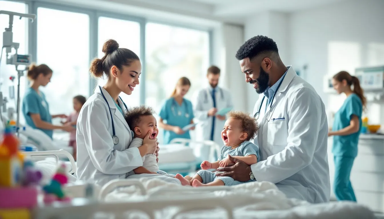 salaire pédiatre hôpital