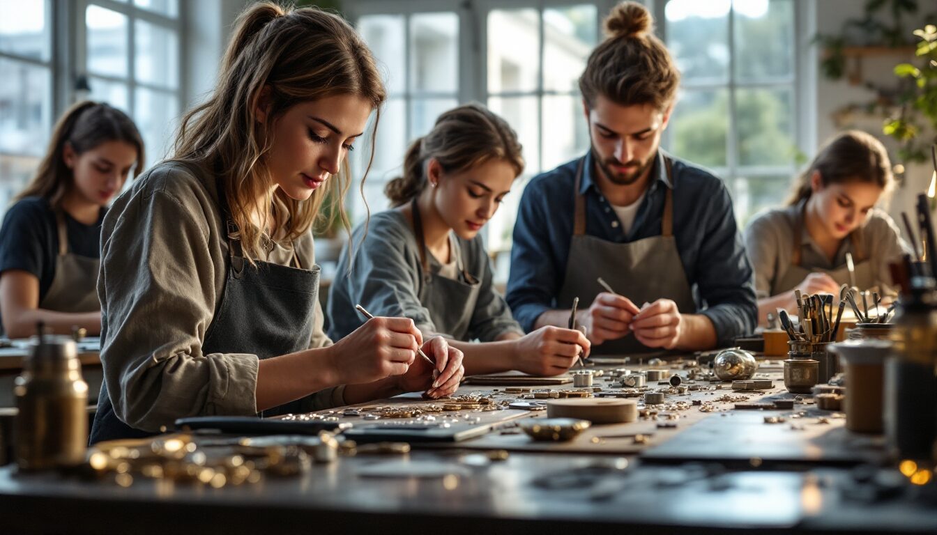 travailler dans une bijouterie