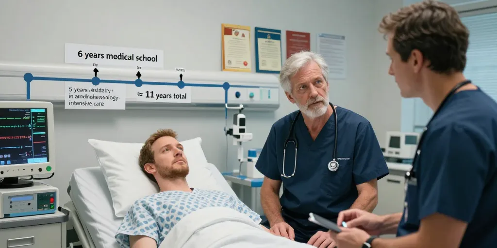 Médecin anesthésiste réanimateur : la formation, combien d’années et quelles étapes ?