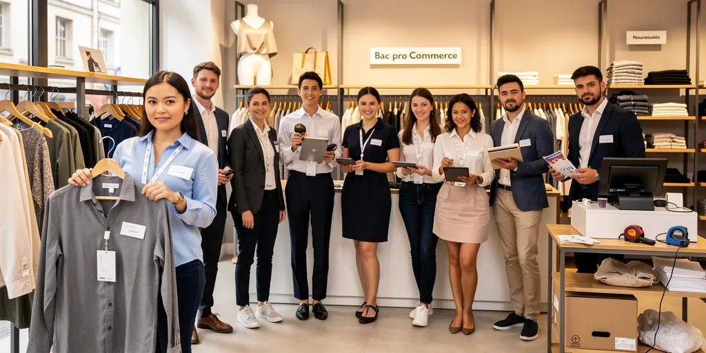 Métiers accessibles avec un Bac pro Commerce : les 9 postes à viser