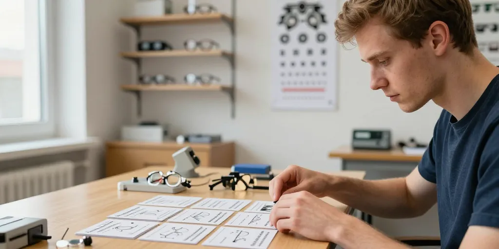 BTS Opticien Lunetier Cours : le plan en 10 fiches pour réviser
