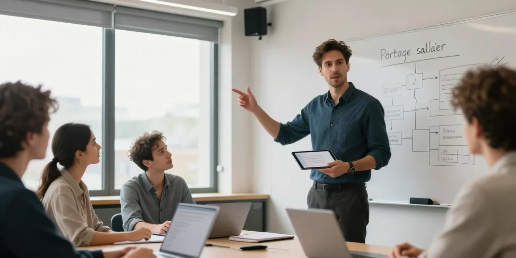 Devenir formateur indépendant en portage salarial