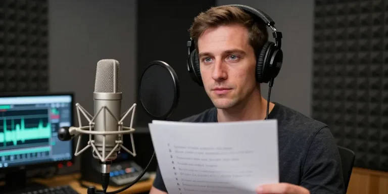 faire du doublage de voix