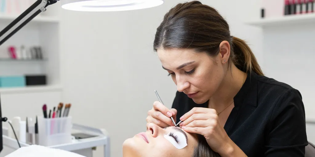 Devenir technicienne extension de cils : le vrai coût caché et les pièges à éviter avant de se lancer