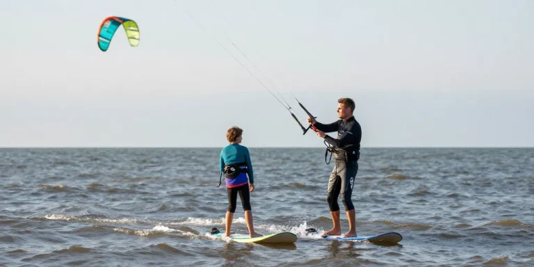 initiation kitesurf